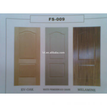 Natural beech HDF moulded door skin